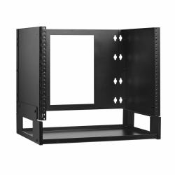 Tripp Lite SRWO8UBRKTSHELF 8U Wall-Mount Bracket with Shelf for Small Switches and Patch Panels, Hinged 