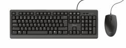 Trust Primo keyboard Mouse included Universal USB QWERTY English Black  - UK version