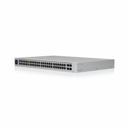 Ubiquiti UniFi USW-48-POE network switch Managed L2 Gigabit Ethernet [10/100/1000] Power over Ethernet [PoE] 1U Stainless steel 