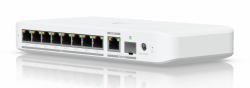 Ubiquiti UniFi Flex 2.5G PoE Managed L2 2.5G Ethernet [100/1000/2500] Power over Ethernet [PoE] Desktop/Wall-Mounting White 