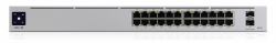 Ubiquiti UniFi Pro 24-Port PoE Managed L2/L3 Gigabit Ethernet [10/100/1000] Power over Ethernet [PoE] 1U Silver 