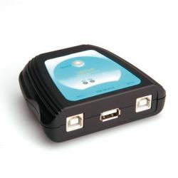 VALUE Manual USB 2.0 Printer Switch, 2 Ports 