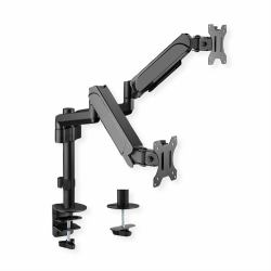 VALUE 17.99.1182 monitor mount / stand 2.06 m [81"] Wall Black 