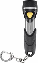 Varta Day Light Key Chain Light Aluminium, Black Keychain flashlight LED 