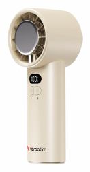 Verbatim Cool’n’Go IceTouch Handheld Fan White/Silver 