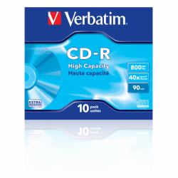 Verbatim CD-R High Capacity 800 MB 40x 10 pc[s] 