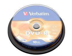 Verbatim DVD-R Matt Silver 4.7 GB 10 pc[s] 