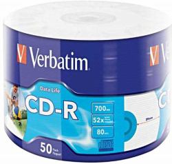 Verbatim 50x CD-R 700 MB 52x 50 pc[s] 