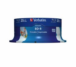 Verbatim 43811 blank Blu-Ray disc BD-R 25 GB 25 pc[s] 