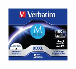 Verbatim 43834 blank Blu-Ray disc BDXL 100 GB 5 pc[s] 