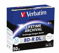 Verbatim MDISC BD-R DL 50 GB 5 pc[s] 