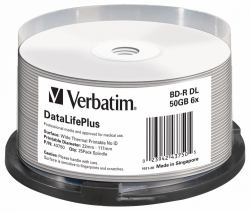 Verbatim 43848 blank Blu-Ray disc BDXL 100 GB 25 pc[s] 