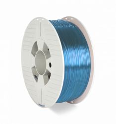 Verbatim 55056 3D printing material Polyethylene Terephthalate Glycol [PETG] Blue, Transparent 1 kg 