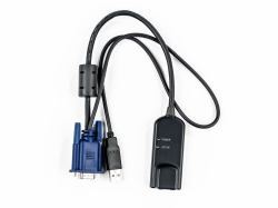 Vertiv Avocent MPUIQ-VMCHS cable interface/gender adapter VGA [D-Sub] USB 2.0 Black, Blue 