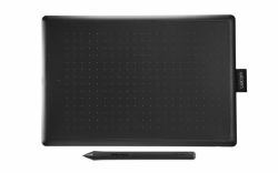 Wacom One by Medium graphic tablet Black, Red 2540 lpi 216 x 135 mm USB 
