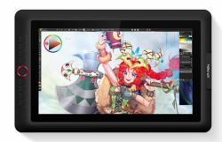 XPPen ARTIST 15.6 PRO graphic tablet Black, Red 5080 lpi 344.16 x 193.59 mm USB 