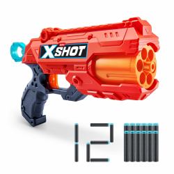 XSHOT Excel Reflex 6 Blaster [12 Darts] ZURU 