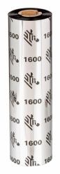 Zebra 1600 Wax, 110mm x 450m, 25mm Core | 18/Box 