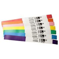 Zebra Z-Band UltraSoft Pink, White Hospital wristband 