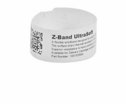 Zebra 10015358-RK wristband Red, White Hospital wristband 