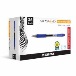 Zebra Pen SARASA dry X20 Retractable gel pen Black 36 pc[s] 