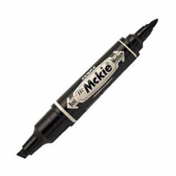 Zebra Pen Mckie Bold permanent marker Block Black 