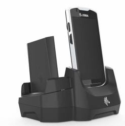 Zebra CRD-TC5X-2SETH-02 charging station organizer Freestanding Plastic Black 