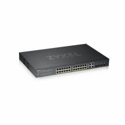 Zyxel GS1920-24HPv2 Managed L2/L3/L4 Gigabit Ethernet [10/100/1000] Power over Ethernet [PoE] Black 