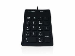 Accuratus AccuMed 100 numeric keypad Universal USB Black 