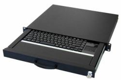 aixcase AIX-19K1UKUSTP-B keyboard USB QWERTY US English Black 