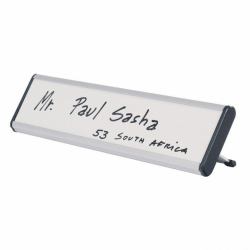 Bi-Office NPL01011 Drywipe Desk Nameplate