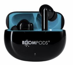 Boompods SKIM Headset True Wireless Stereo [TWS] In-ear Calls/Music Bluetooth Black 
