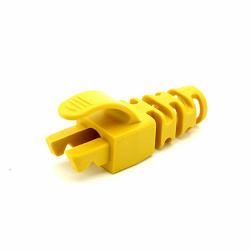Cablenet RJ45 Snagless Strain Relief Flush Boot Yellow 6.5mm 