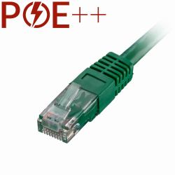 Cablenet 8m Cat6 RJ45 Green U/UTP PVC 24AWG Flush Moulded Booted Patch Lead 