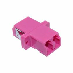 Cablenet OM4 LC Duplex Adaptor Erika Violet 