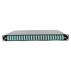 Cablenet Loaded Fibre Patch Panel OM3/4 96 Fibre - 24 x LC Quad 