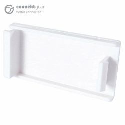 connektgear CONNEkT Gear AV Snap-In Blanking Plate - 25 x 50mm - White 