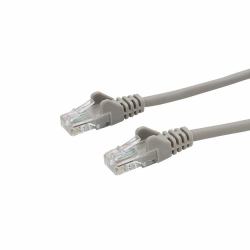 connektgear 1.5m RJ45 CAT6 UTP Stranded Flush Moulded LS0H Network Cable - 24AWG - Grey 