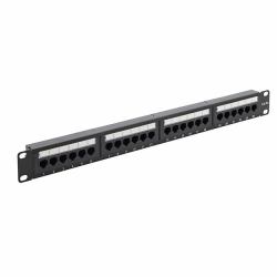 connektgear 24 Port Patch Panel [CAT5e] IDC Punch Down 19 inch 