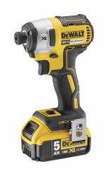 DeWALT DCF887P2-QW cordless impact wrench 3250 RPM Black,Yellow 18 V Lithium-Ion [Li-Ion] 
