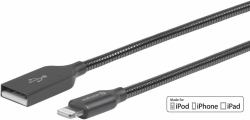eSTUFF ES601065 lightning cable 0.5 m Grey 