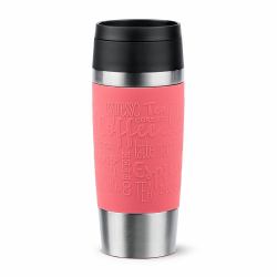 EMSA Travel Mug Classic 36 ml Coral, Stainless steel 
