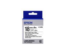 epson consumer et Epson Label Cartridge Strong Adhesive LK-5WBW Black/White 18mm [9m] 