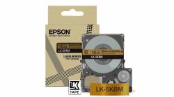 epson consumer et Epson Metallic Tape – Gold/Black 18mm[9m] – LK-5KBM 
