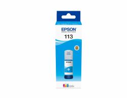 Epson 113 EcoTank Pigment Cyan ink bottle 