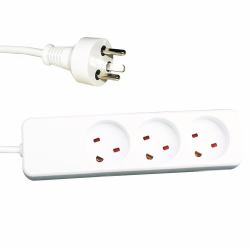 Garbot 24155123-7EE power extension 7 m 3 AC outlet[s] Indoor White 