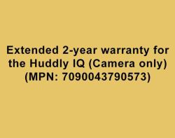 Ext. 2-yr warr. Huddly IQ - [Camera only]