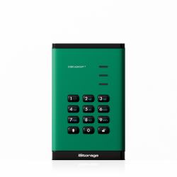 iStorage diskAshur³ SSD 8TB Green | Secure Portable Solid State Drive | FIPS 140-3 Level 3 Complaint |Common Criteria EAL 5+ | PIN protected | AES-XTS 256-bit hardware encryption | GDPR, TAA Compliant | Dust/Water Resistant | 