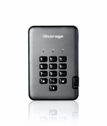 iStorage diskAshur PRO² HDD 4TB | Secure Portable Hard Drive |FIPS 140-2 Level 3 certified | AES-XTS 256-bit Hardware Encryption | PIN protected | OS & Platform Independent |GDPR, TAA Compliant|Brute force hack defence | Dust/Water Resistant 