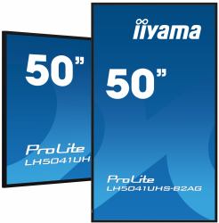 iiyama LH5041UHS-B2AG Signage Display Digital signage flat panel 127 cm [50"] LCD 500 cd/m² 4K Ultra HD Black 24/7 